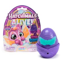 Hatchimals Alive Neon Rainbow 1 Pack Surprise Egg