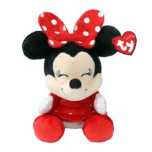 Disney Minnie Mouse Ty Beanie Baby Soft Toy 20cm