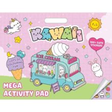 Kawaii Mega Activity Pad with 100 Plus Stickers