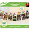 Sesame Street Decoration - Photo Garland - 1st Birthday