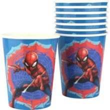 Marvel Spiderman Tableware - Party Cups - 8 Pack