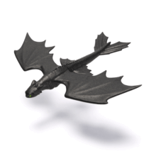 Alternative view of How To Train Your Dragon Soaring Toothless Dragon Glider