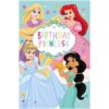 Disney Princess Birthday Card