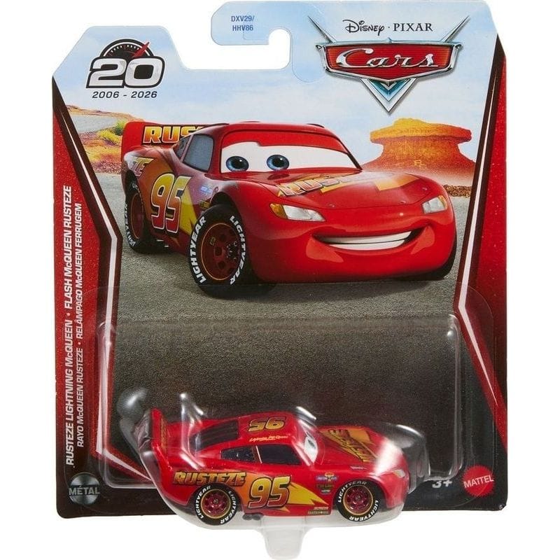 Disney Pixar Cars Rust-eze Lightning McQueen Diecast Vehicle 1 Disney Pixar Cars Rust-eze Lightning McQueen Diecast Vehicle