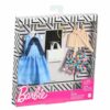 Barbie Fashion 2 Pack Blue Dress And Flower Shorts