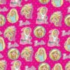 Barbie Wrapping Paper - Folded