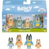 Bluey Figurines 4 Pack - Family
