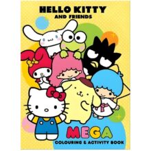 Hello Kitty Mega Colouring and Activity Book – 64 Pages