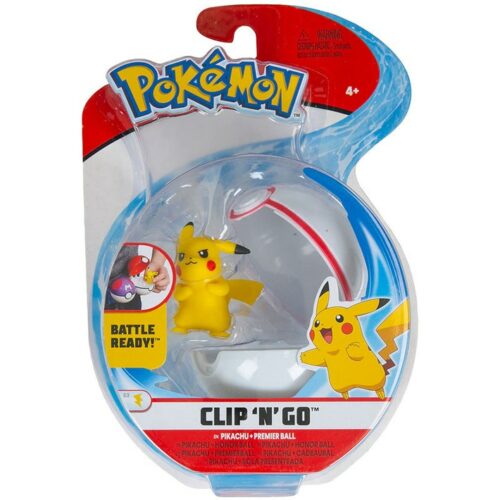 Pokemon Clip N Go Ball Pikachu And Premier Ball