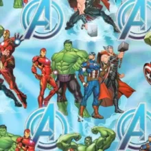 Avengers Wrapping Paper - Folded