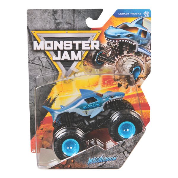 Monster Jam 1:64 Megalodon Die Cast Monster Truck 1 Monster Jam 1:64 Megalodon Die Cast Monster Truck