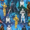 Star Wars Wrapping Paper - Folded