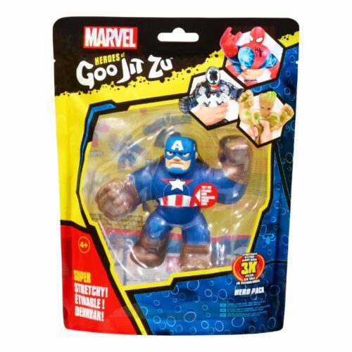 Marvel Heroes Of Goo Jit Zu Hero Pack - Captain America