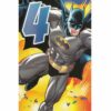 Batman Birthday Card - 4 Years Old