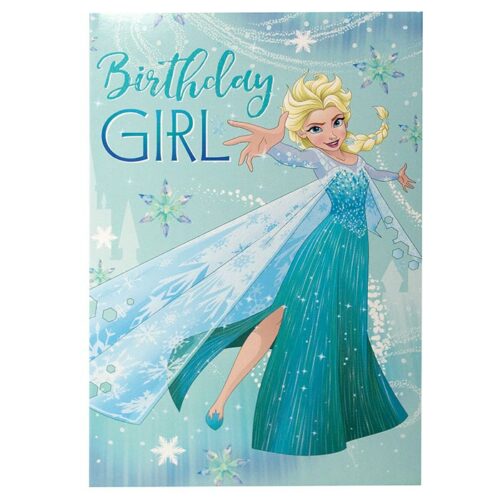 Disney Frozen Birthday Card - Elsa