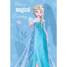 Disney Frozen Birthday Card - Elsa