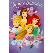 Disney Princess Birthday Card