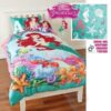 Disney Princess Duvet Cover Set Single Ariel Watermelon Scented2