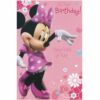 Minnie Mouse Birthday Card