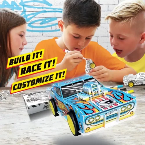 Hot Wheels Maker Kitz - Build and Race Kit - Custom Racer - Rodger Dodger - Image 3
