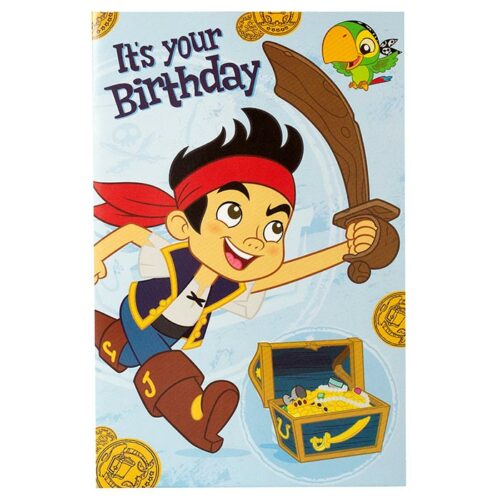 Jake and the Neverland Pirates Birthday Card