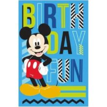 Disney Mickey Mouse Birthday Card