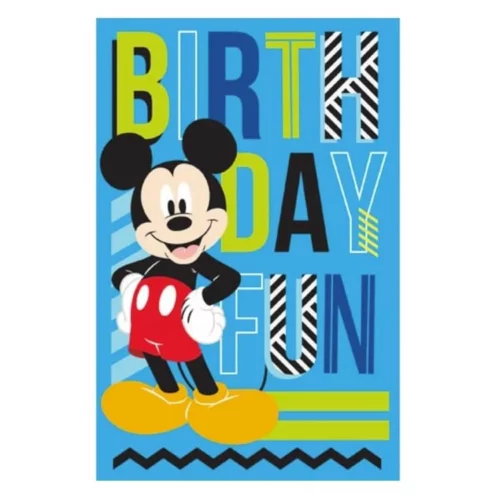Mickey Mouse Birthday Card