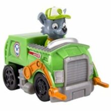 PAW Patrol Racers Rocky Trash Compactor Vehicle