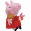 Peppa Pig Ty Beanie Babies Peppa And Teddy