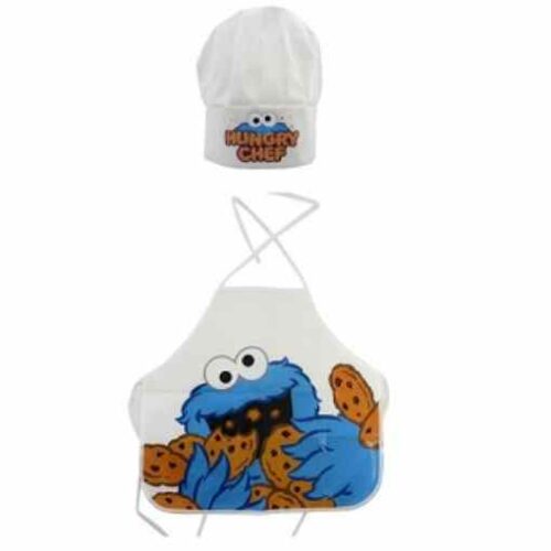 Sesame Street Chef Set Apron And Hat