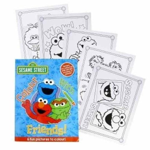 Sesame Street Colouring Book