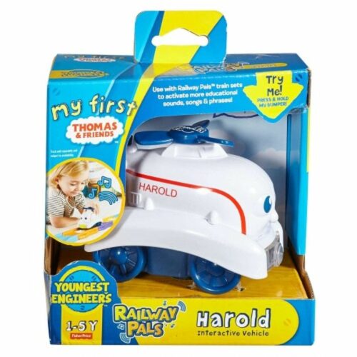 Thomas And Friends My First Railway Pals Interactive Train Harold