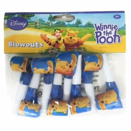 Winnie the Pooh Blowouts - 8 Pack