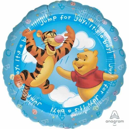 Winnie the Pooh Balloon - 45cm Foil - It's A Boy
