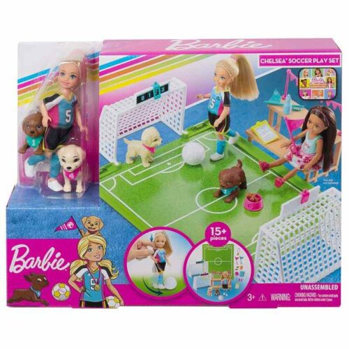 Barbie Chelsea Soccer Play Set6