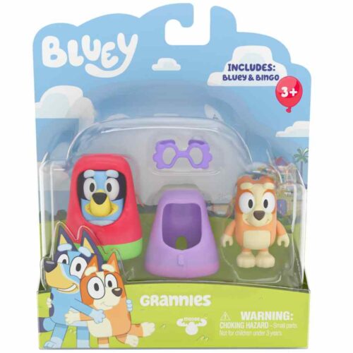 Bluey Figurines 2 Pack Grannies4