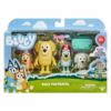 Bluey Figurines 4 Pack Pass The Parcel