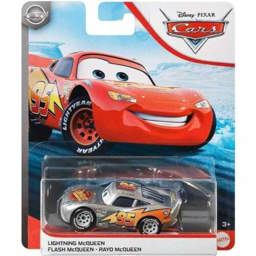 Disney Cars Character Car - Lightning Mcqueen - Silver Collection