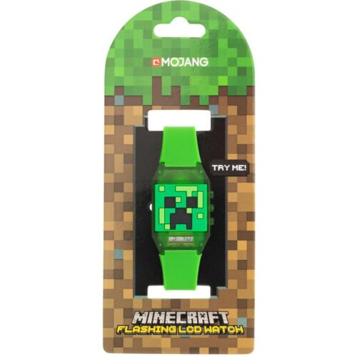 Minecraft Watch Digital Light Up