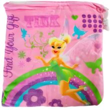 Disney Tinker Bell Towel in a Bag 70x140cm – Kids Cotton Beach Towel Backpack