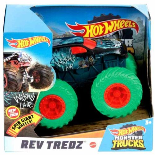 Hot Wheels Monster Truck Rev Tredz Widows Lair