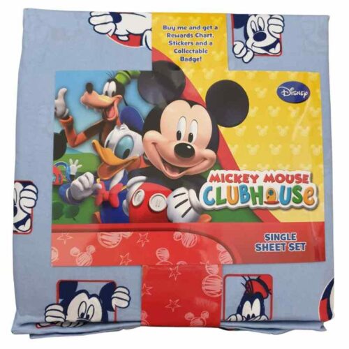 Mickey Mouse Sheet Set - Summer - Single