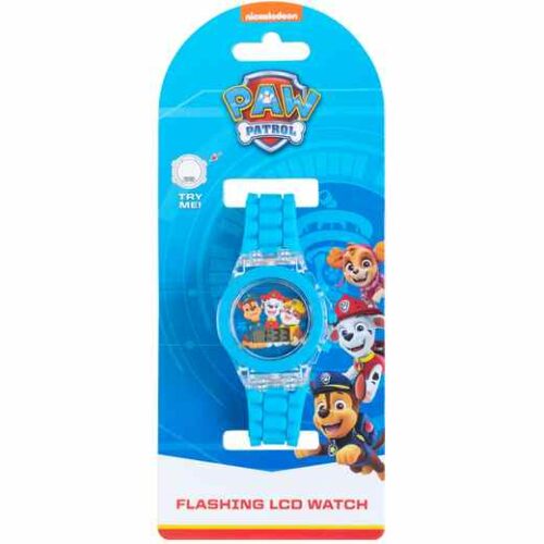 Paw Patrol Watch Digital Light Up Chase Marshall Rubble