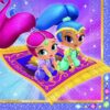Shimmer and Shine Tableware - Napkins - Lunch - 16 Pack
