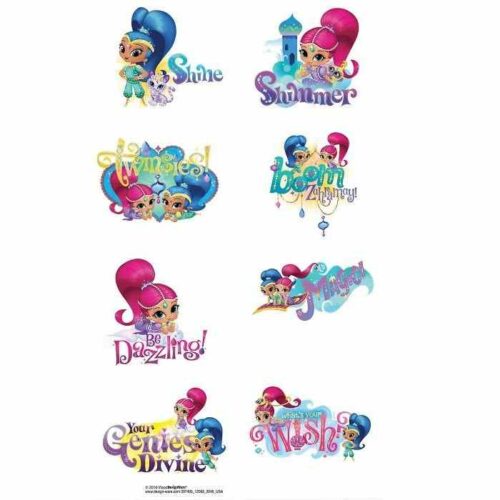 Shimmer and Shine Favour - Tattoos - 8 Pack