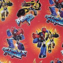 Transformers Wrapping Paper - Folded