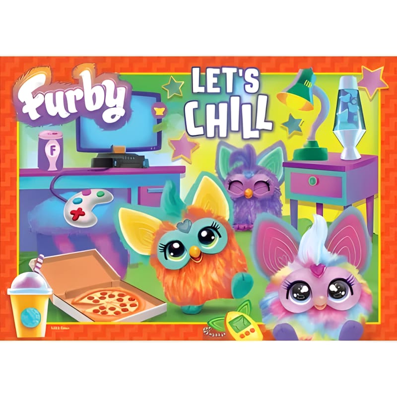 Furby Jigsaw Puzzle 35 Piece Lets Chill 1 Furby Jigsaw Puzzle 35 Piece Lets Chill