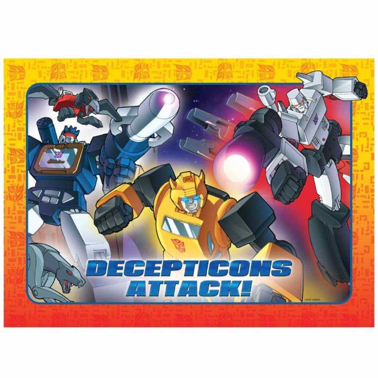 Transformers Jigsaw Puzzle 35 Piece Decepticons Attack! Thomas Online