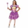 Disney Princess Hooded Dress - Rapunzel - 6-8 Yrs