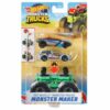 Hot Wheels Monster Trucks 1.64 - Monster Maker - Green Chassis